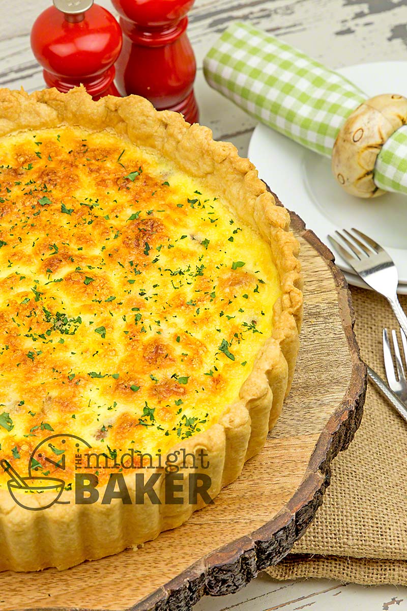 An easy quiche perfect for a weekend breakfast or brunch. Plus tips to make a perfect quiche every time.