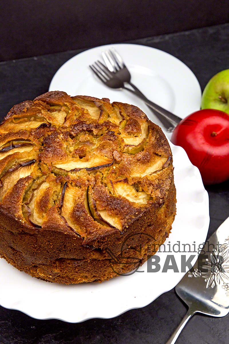 An easy apple dessert cake that's typically British. Loaded with apples and warm spices