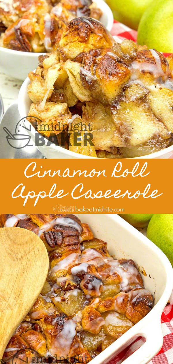 A warm and buttery cinnamon apple dessert that's very easy to make.