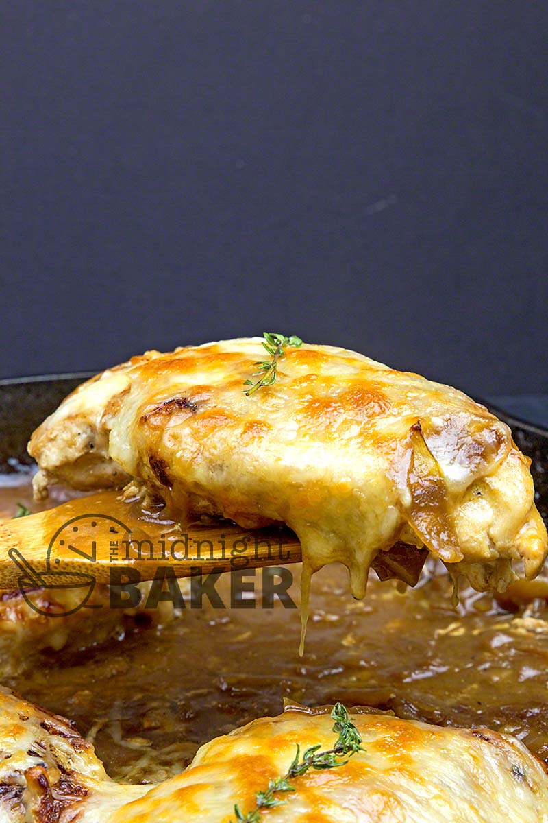 Loaded with caramelized onions and cheese, French onion chicken is always a big hit.