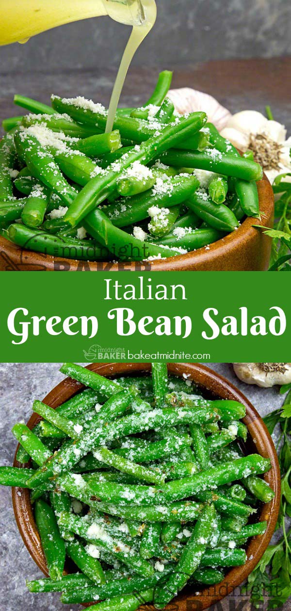 Italian Green Bean Salad - The Midnight Baker - Serve Hot Or Cold
