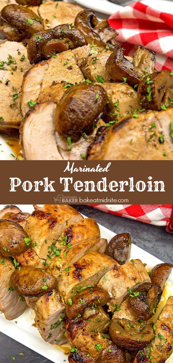 Easy to make pork tenderloin with a wonderful garlic flavor