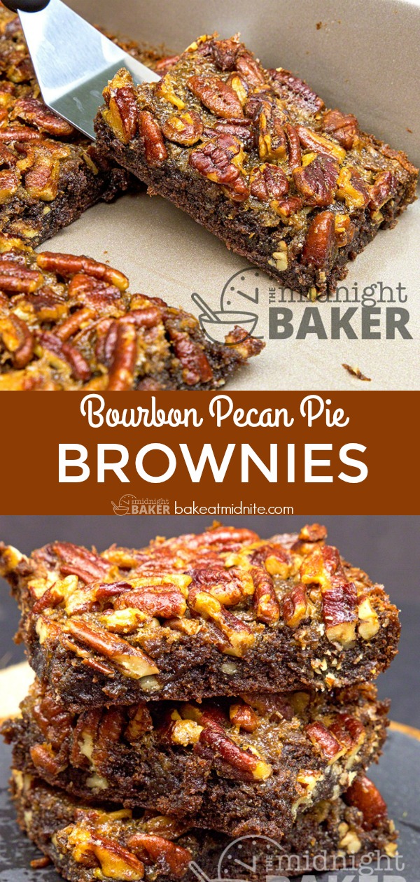 A touch of bourbon makes these pecan pie brownies extra special.
