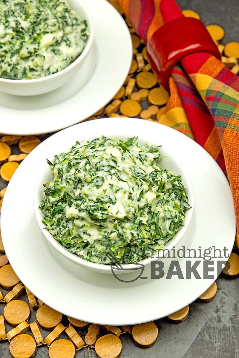 Creamed spinach is one of the most beloved side dishes and this one is even richer!