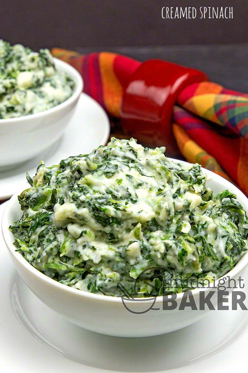 Creamed spinach is one of the most beloved side dishes and this one is even richer!