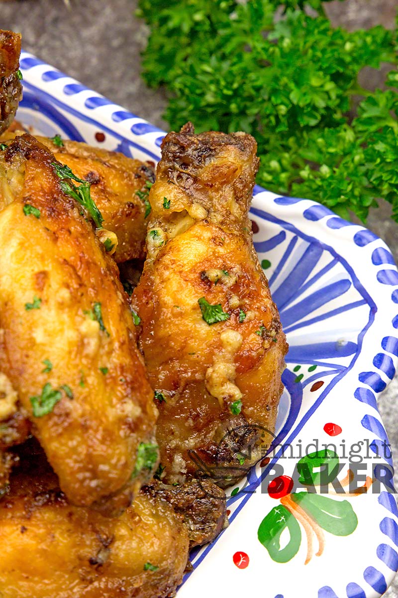 Make these wings in the air fryer or the oven. Delicious either way.