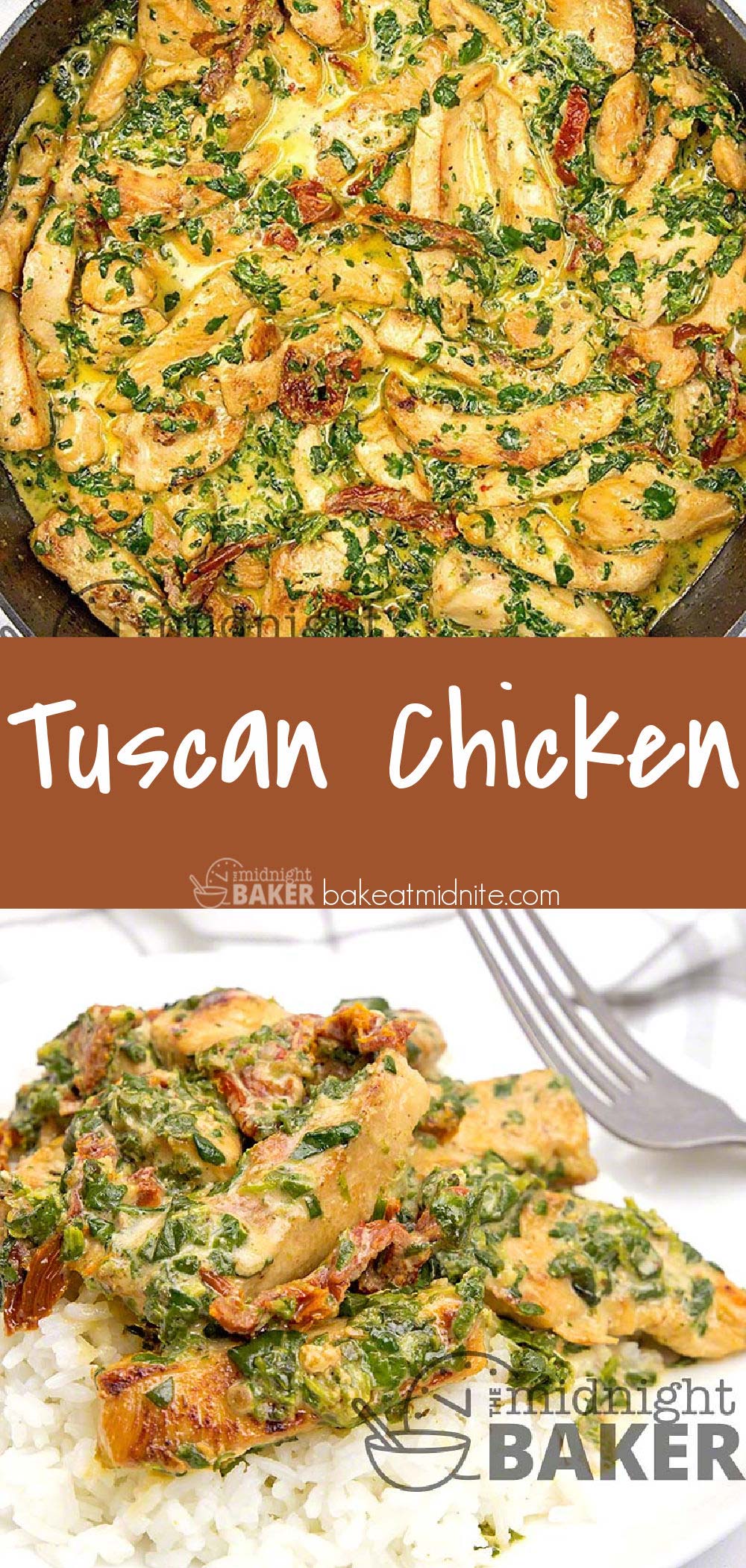 Tuscan chicken is real food that takes little time.