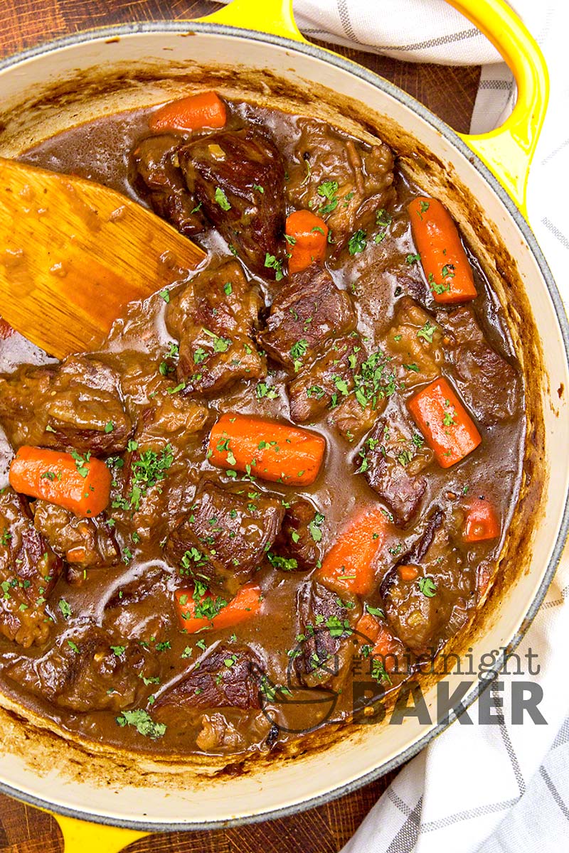 This delicious beef stew is worth all the effort.