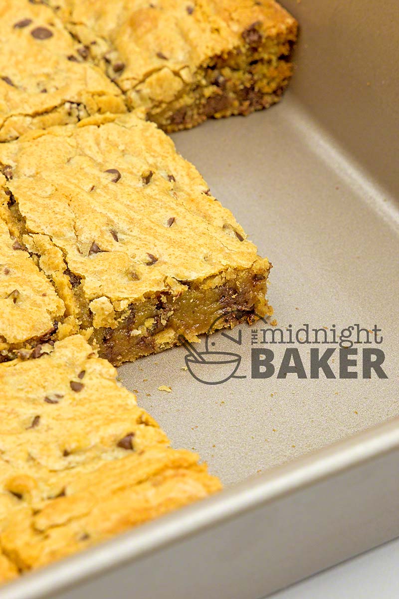 Congo bars are an easy bar cookie that's ooey and gooey and loaded with chocolate.