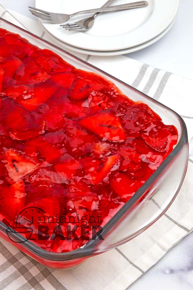 Serve this creamy strawberry no-bake dessert year round.