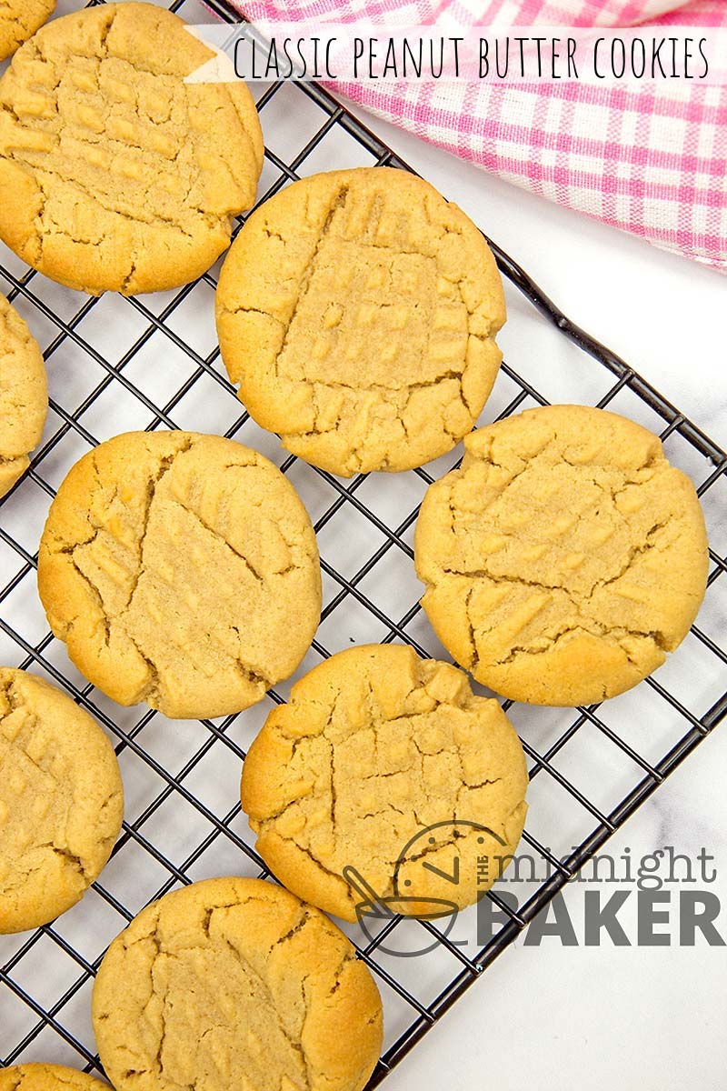 Classic peanut butter cookies