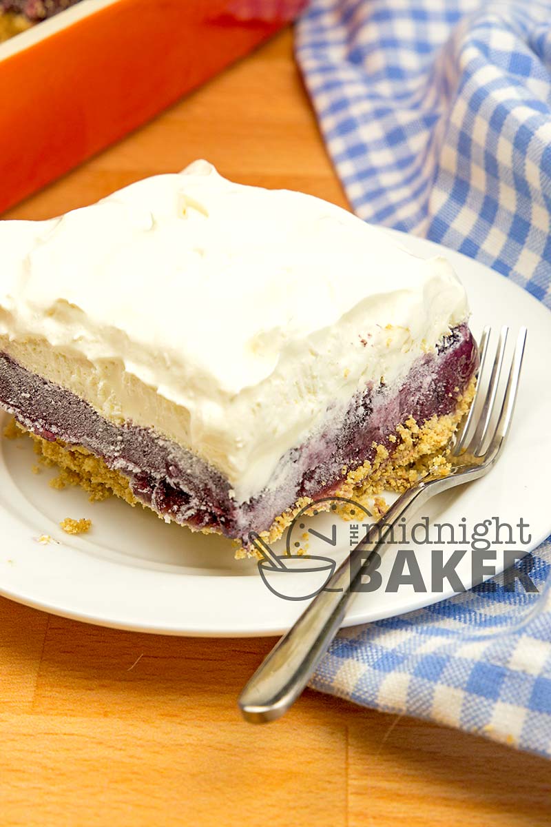 No-bake blueberry dessert